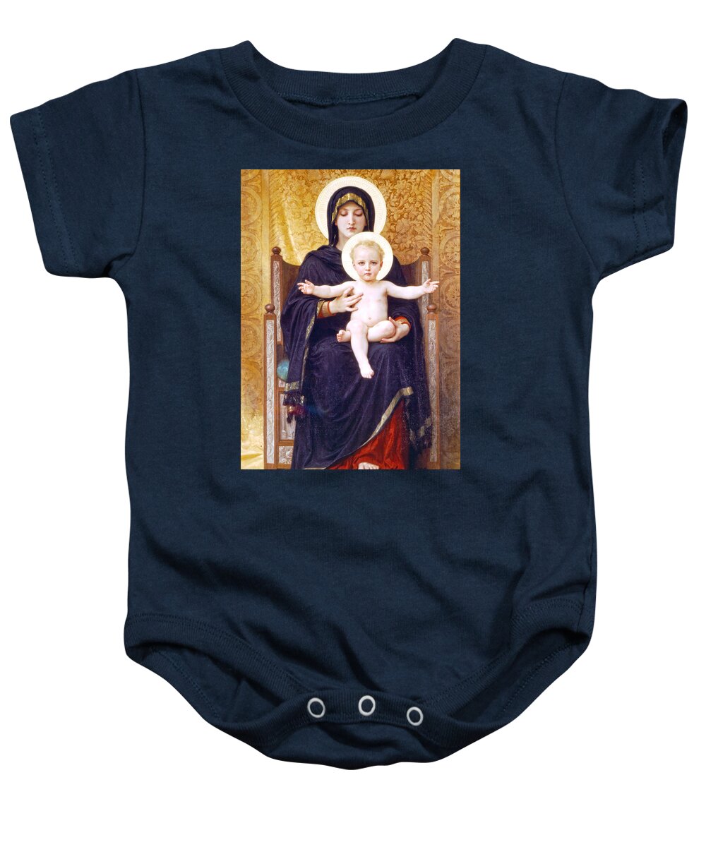 Photograph Baby Onesie featuring the painting Painting in 1888 by Munir Alawi