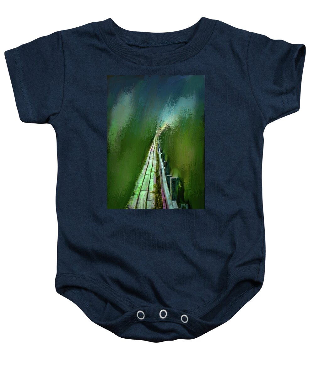 Path To The Unknown Baby Onesie featuring the photograph Path To The Unknown #h5 by Leif Sohlman