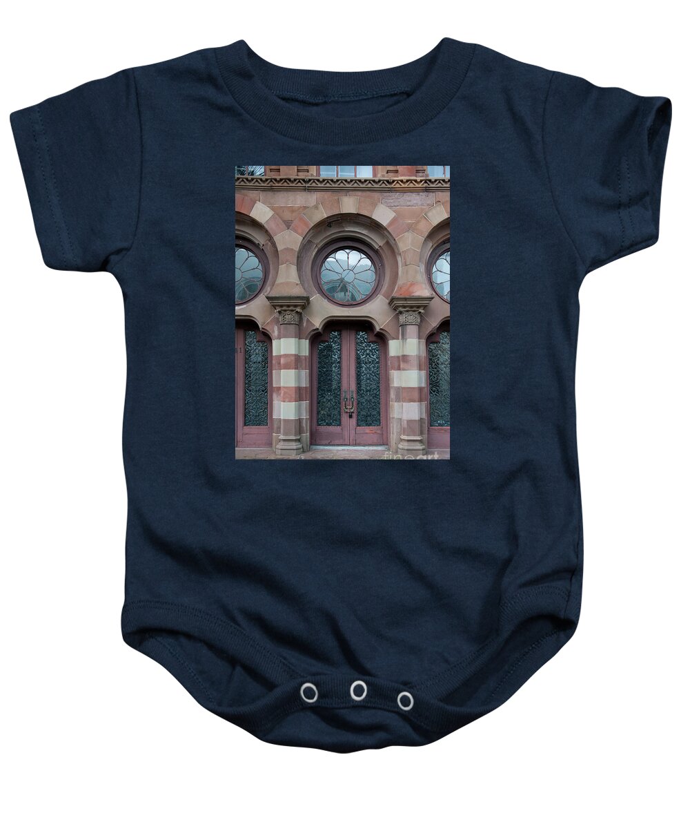 Door Baby Onesie featuring the photograph Southern Doors of Charleston South Carolina by Dale Powell