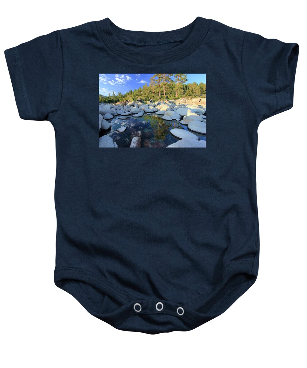 Summer Baby Onesie featuring the photograph Summer Twilight by Sean Sarsfield