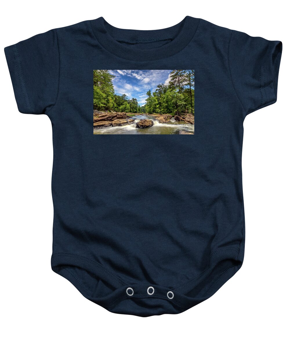 Sweetwater-creek Baby Onesie featuring the photograph Sweetwater Creek #2 by Bernd Laeschke