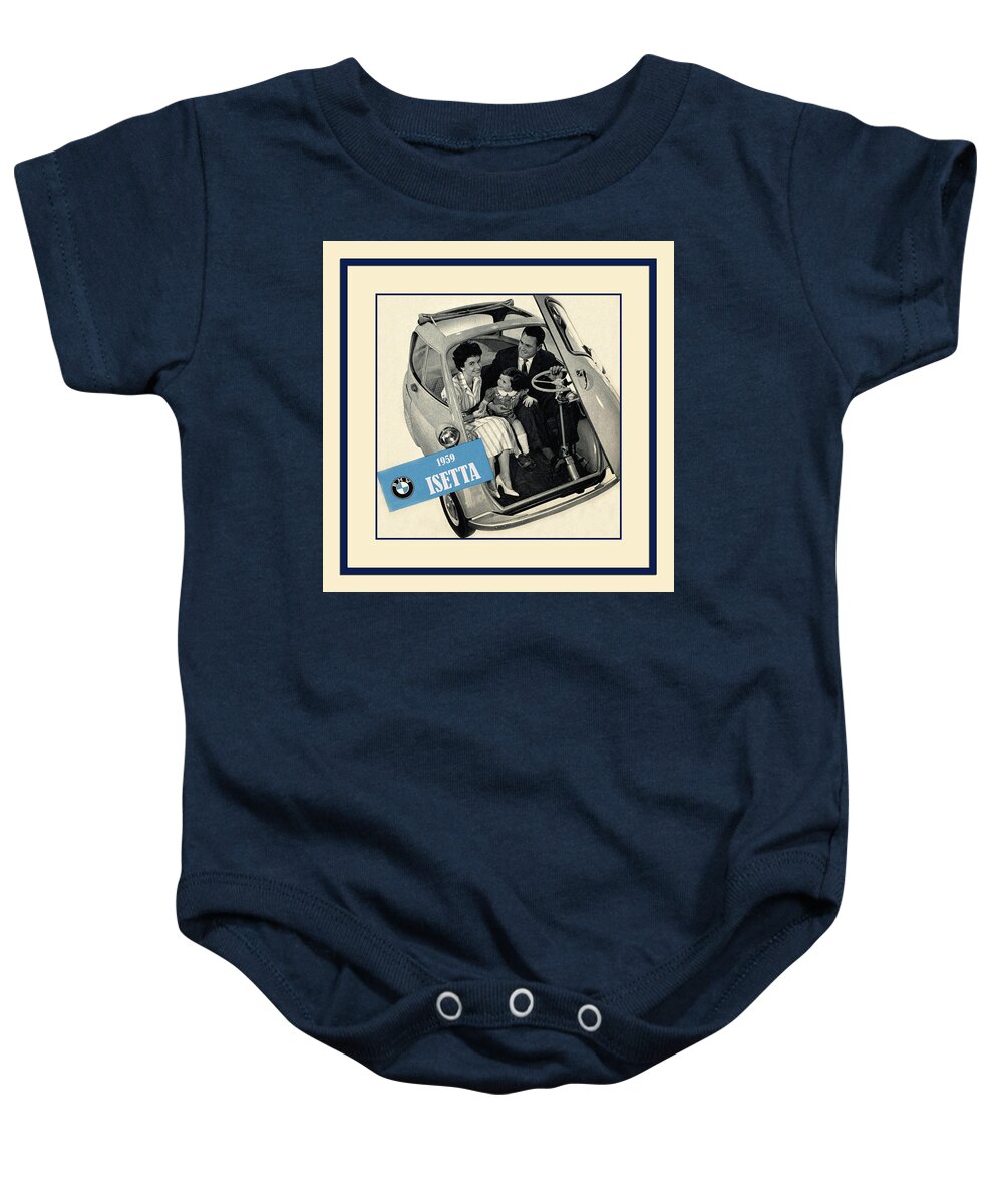 1959 Bmw Baby Onesie featuring the photograph Automotive Art 267 by Andrew Fare