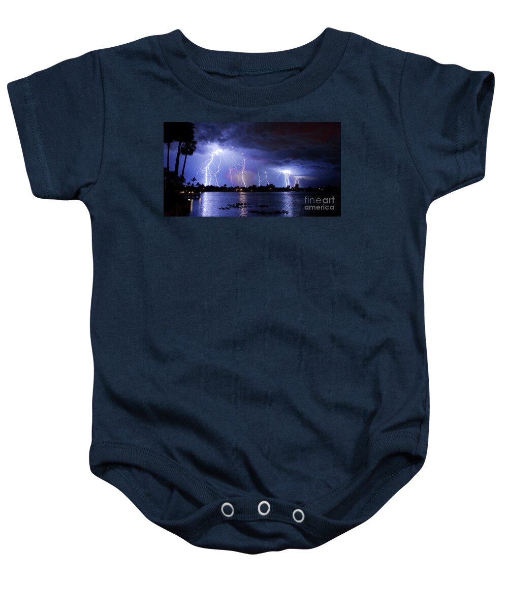  Baby Onesie featuring the photograph Custom for Louise and Lee 2 by Quinn Sedam