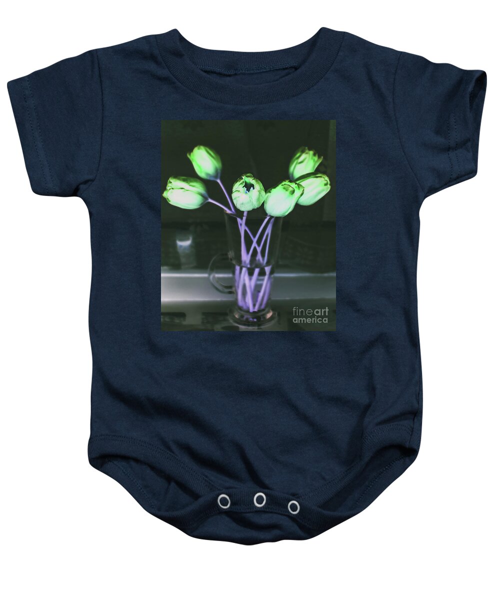Contemporary Baby Onesie featuring the photograph Light Refraction, 2019 by Alex Caminker