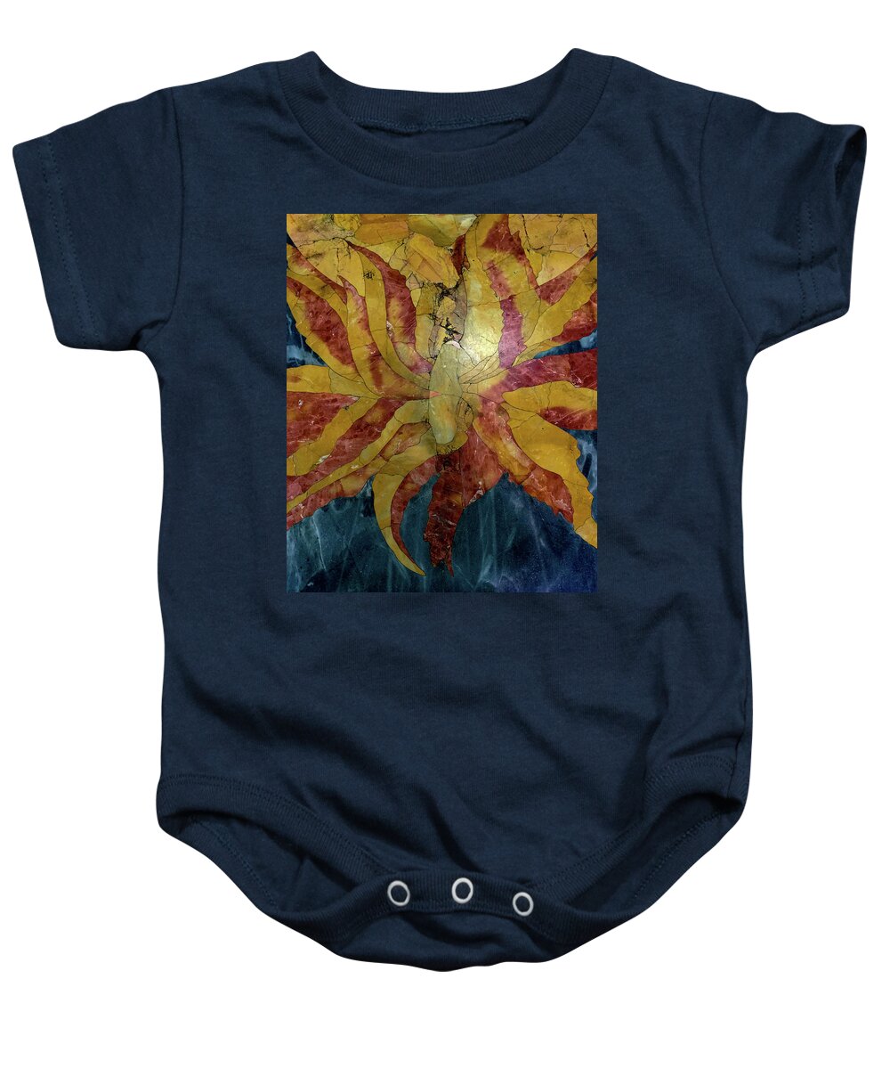 Basillicas Baby Onesie featuring the photograph Marble Majesty by Joseph Yarbrough