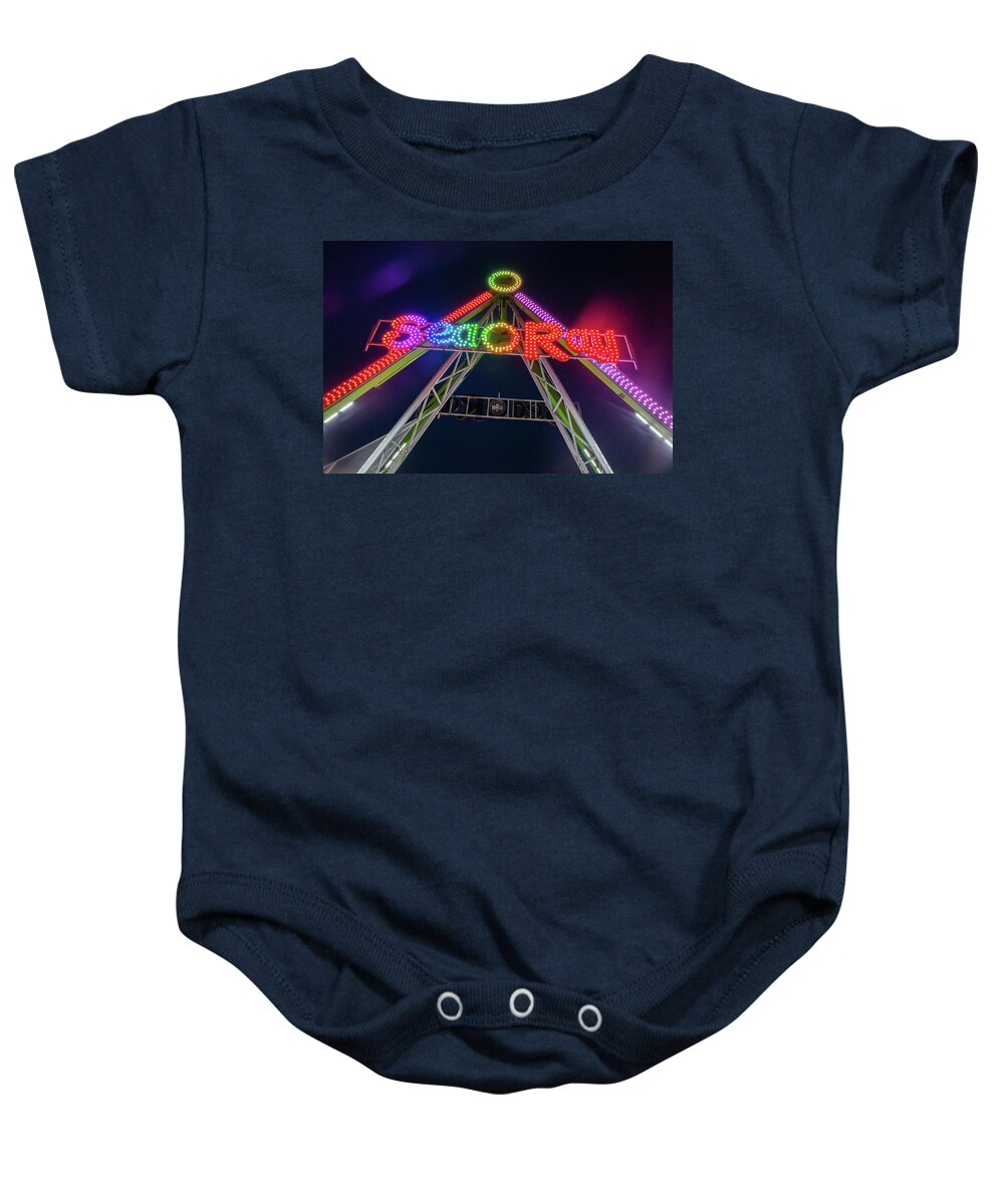 Daytona Baby Onesie featuring the photograph Sea Ray 2 by Rocco Silvestri