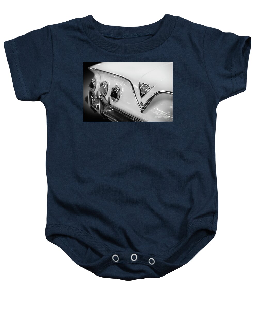 1961 Baby Onesie featuring the photograph 1961 Super Sport by Dennis Hedberg