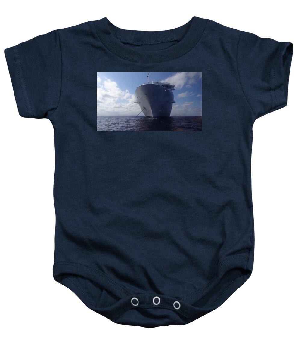 Anchor Baby Onesie featuring the photograph Anchor 1 by Lisa Mutch