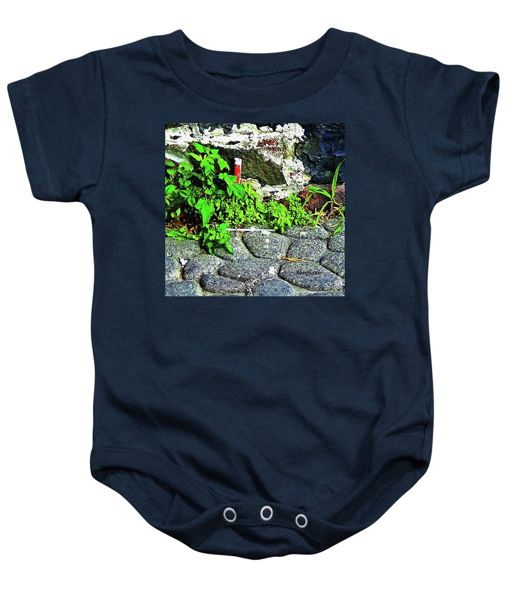 Nature Baby Onesie featuring the photograph Lessons from Nature on Surviving and Thriving by Aberjhani
