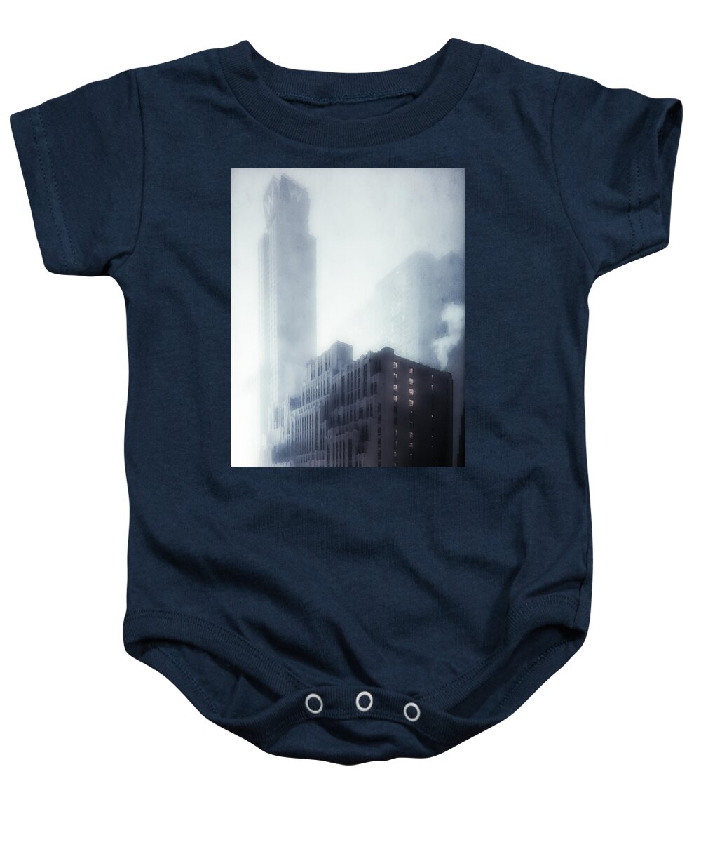 Winter Baby Onesie featuring the photograph Let It Snow by Carol Whaley Addassi