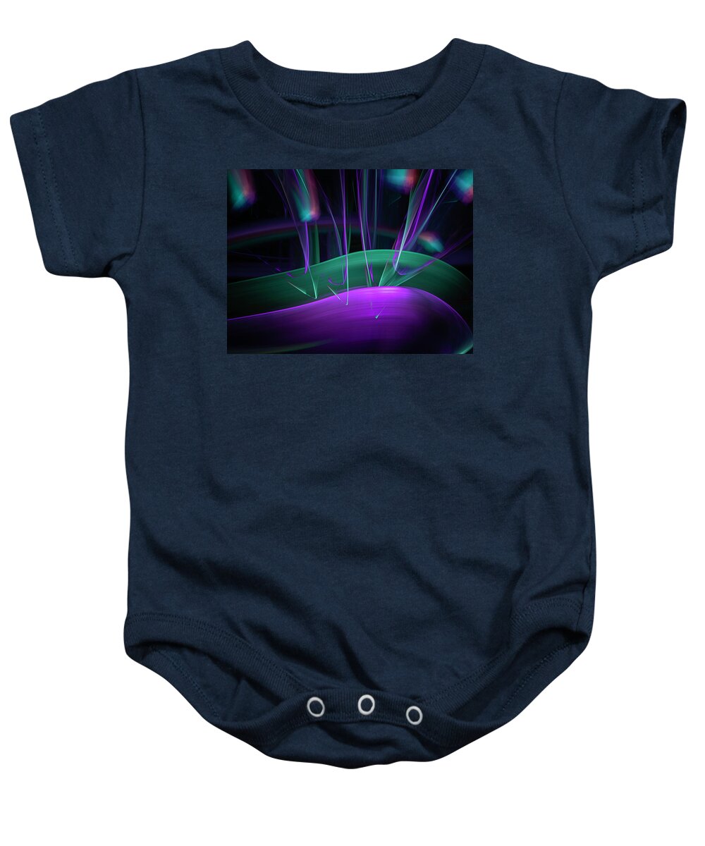 Light Painting Baby Onesie featuring the photograph Lp 02 by Fred LeBlanc