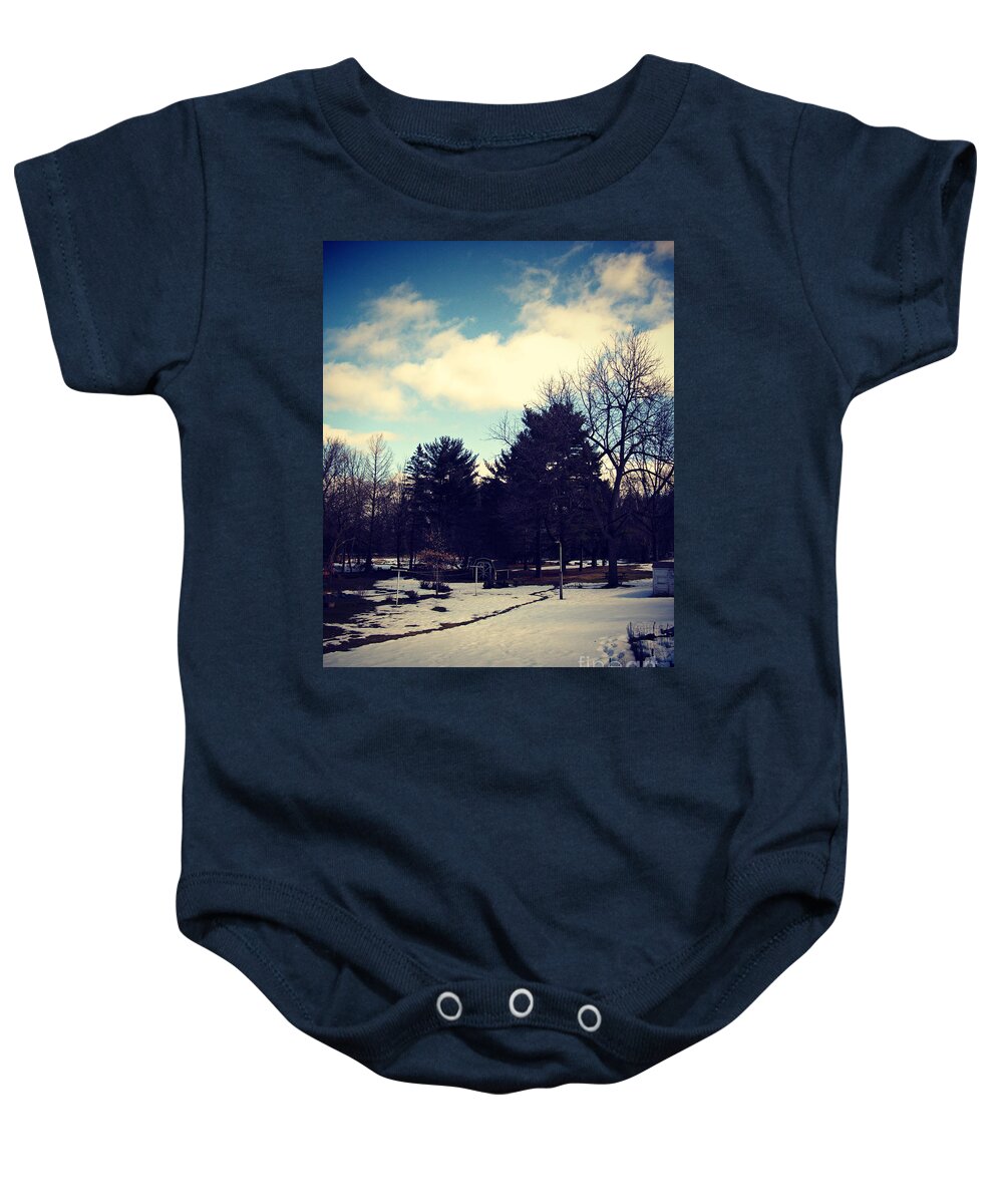 Color Baby Onesie featuring the photograph The Journey of Life by Frank J Casella
