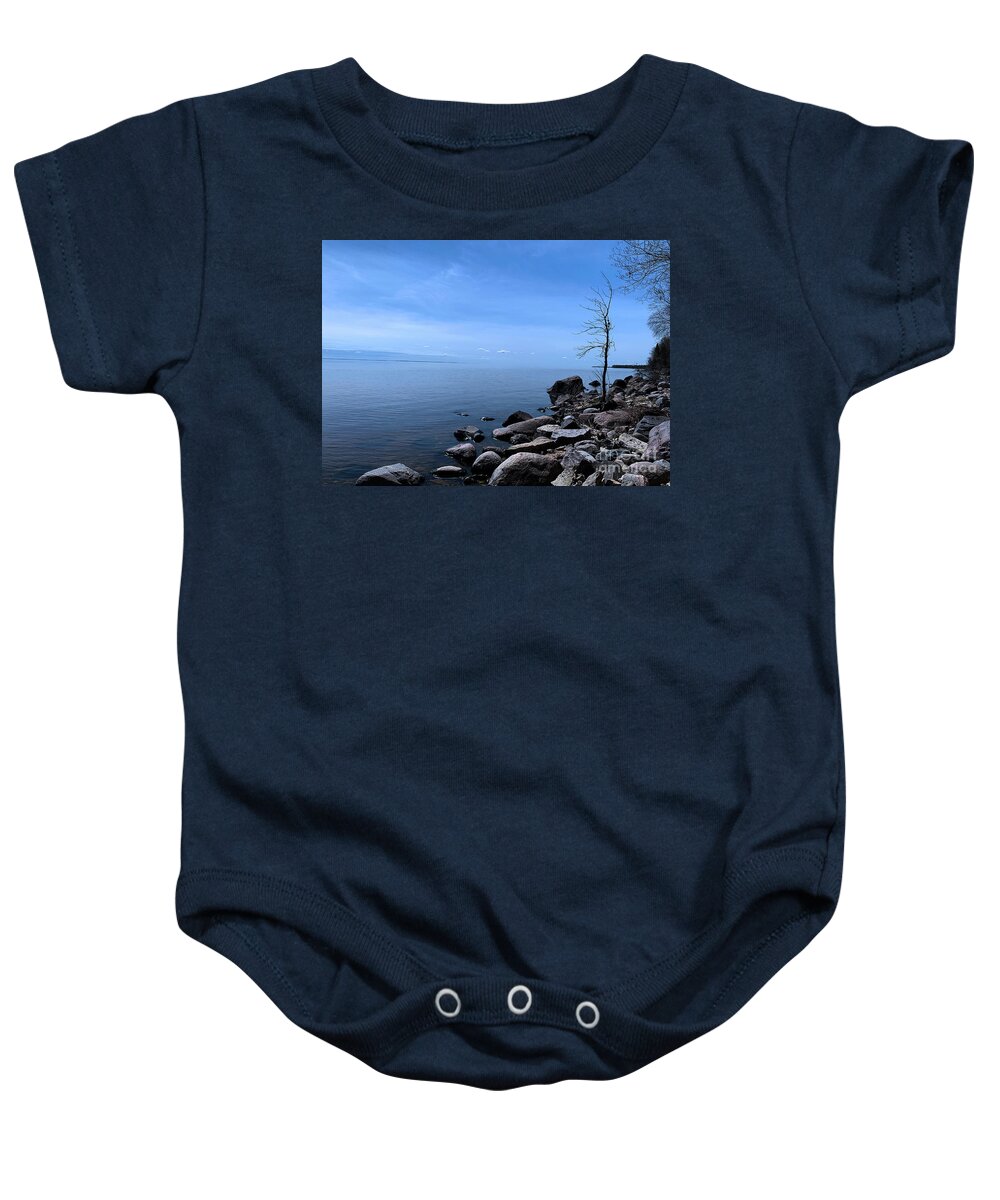 Beautiful Baby Onesie featuring the photograph Time for Rain by Mary Mikawoz
