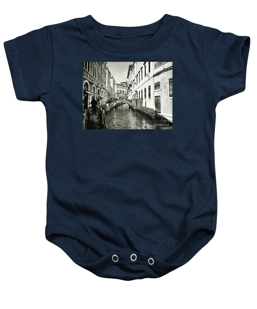 Venice Baby Onesie featuring the photograph Venice Series 4 by Ramona Matei