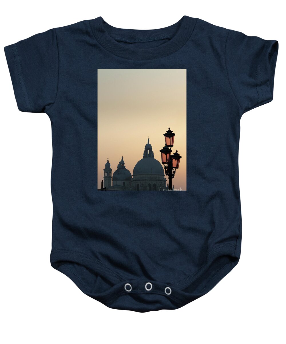 Italy Baby Onesie featuring the photograph Venince in the Evening by Andy Myatt