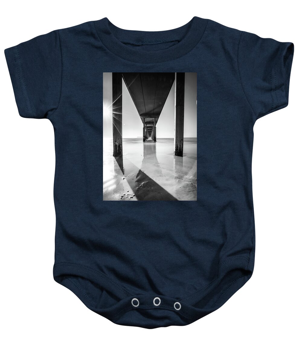 Beach Baby Onesie featuring the photograph Waiting for You by Ryan Weddle