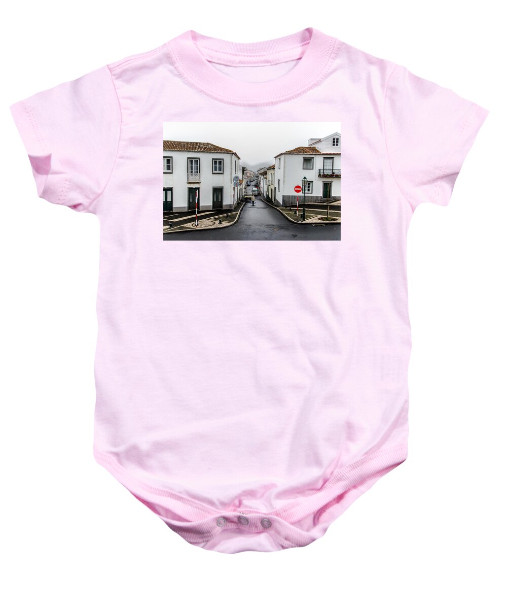 Art Baby Onesie featuring the photograph Municipality of Ribeira Grande #1 by Joseph Amaral