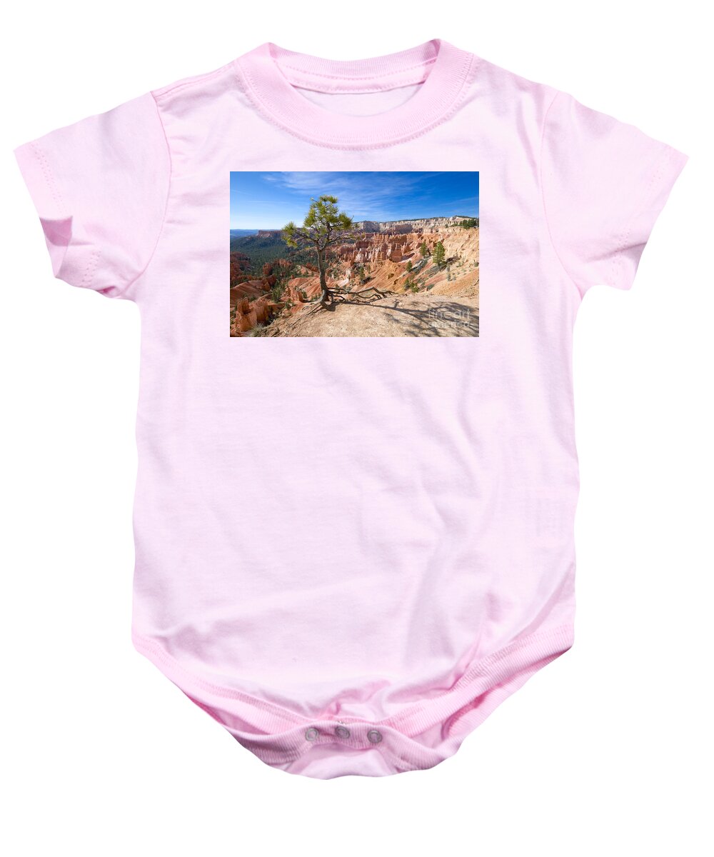 Utah Baby Onesie featuring the photograph Bryce Canyon by Juergen Klust