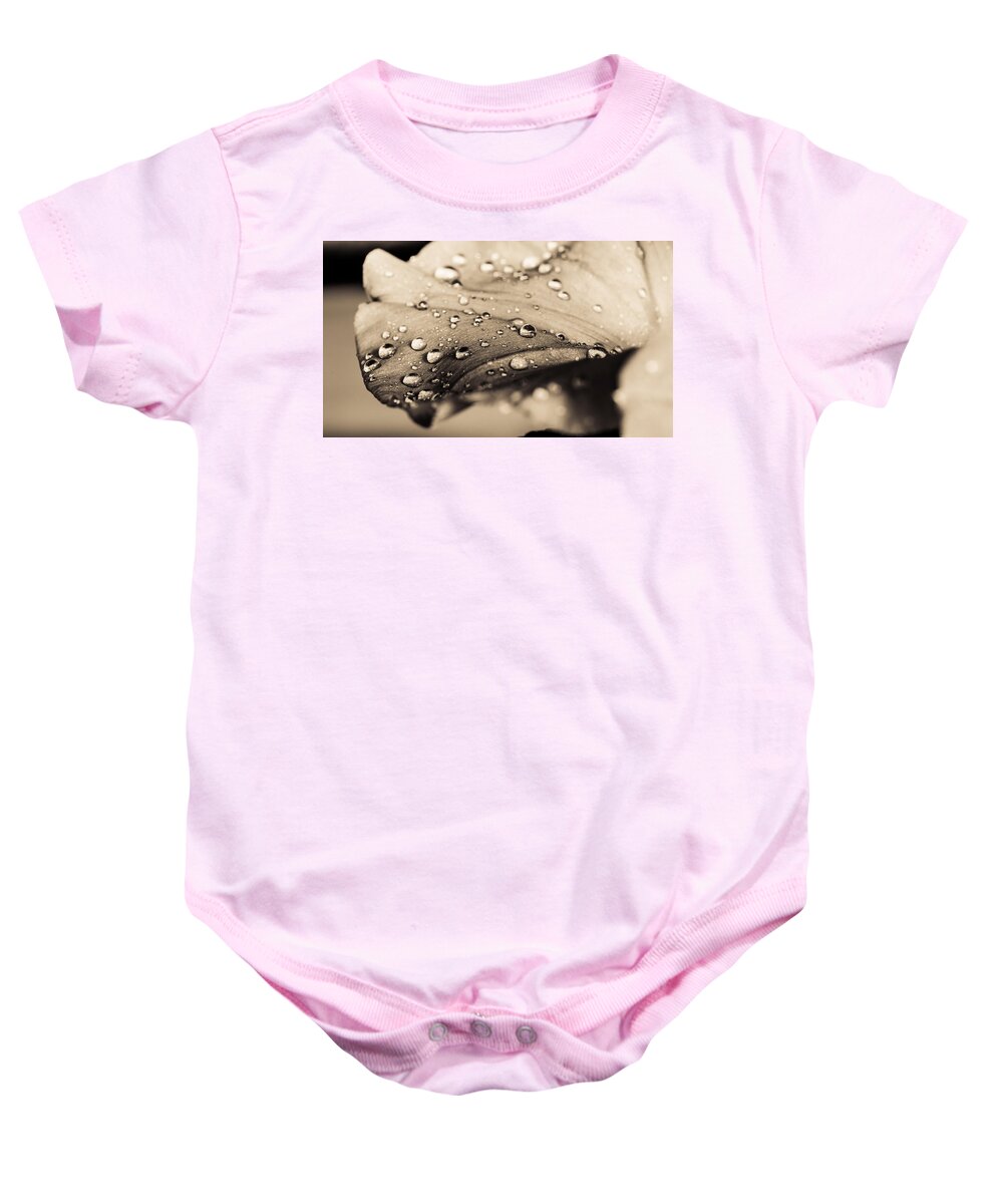 Marco Oliveira Photography Baby Onesie featuring the photograph Floral Close-Up III by Marco Oliveira