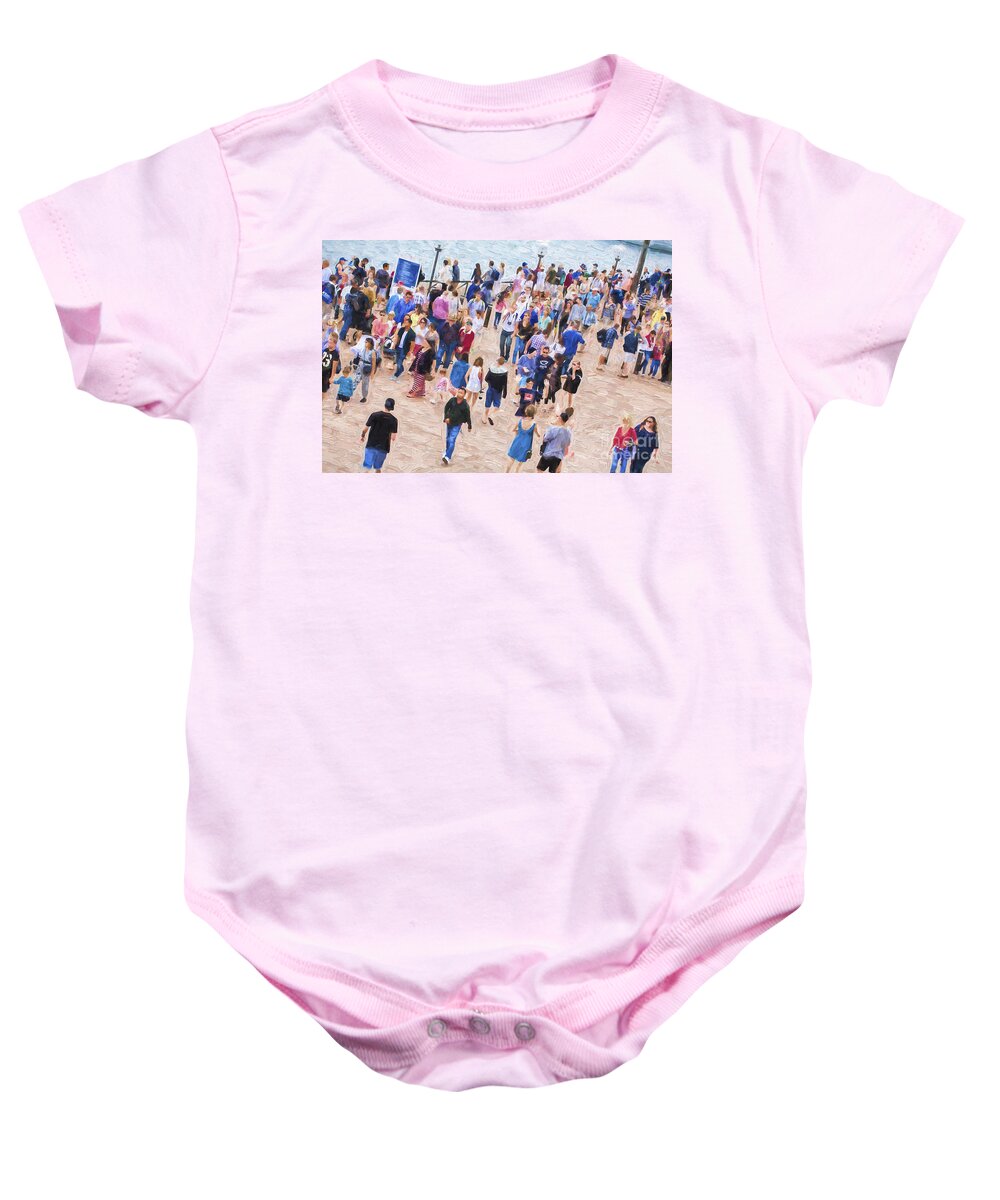 Humanity Baby Onesie featuring the photograph Humanity by Sheila Smart Fine Art Photography