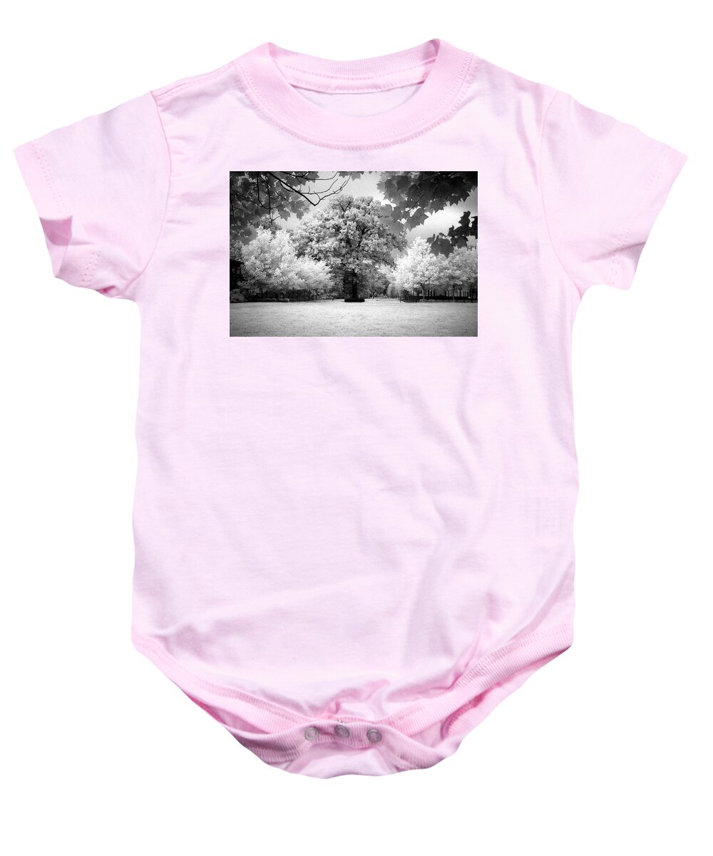 Infrared Baby Onesie featuring the photograph Infrared Majesty by Andrea Platt