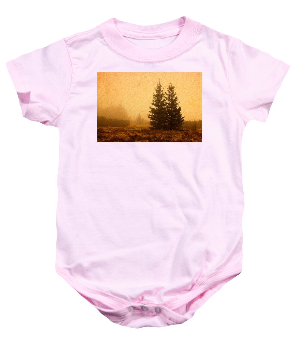 Wood Baby Onesie featuring the photograph Loyal Friend of Mine by Roman Solar