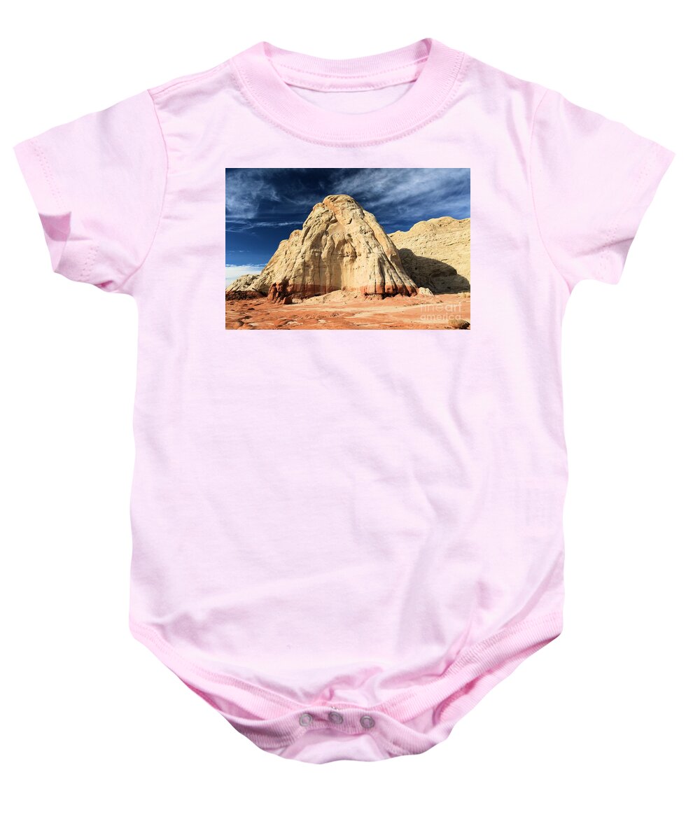 Toadstools Baby Onesie featuring the photograph Multi-Colored Mound by Adam Jewell