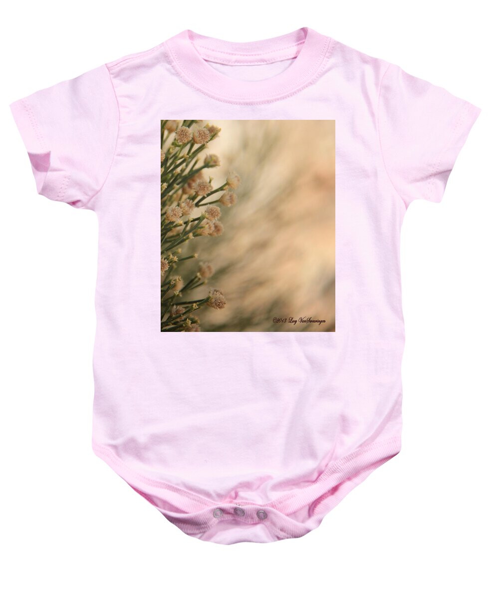 Soft Baby Onesie featuring the photograph Softness In the Desert by Lucy VanSwearingen