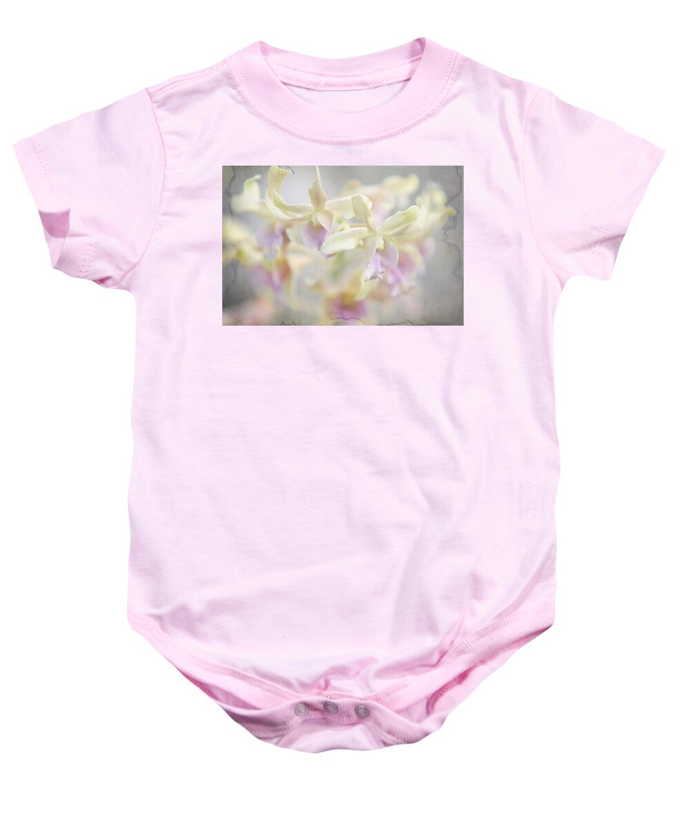 Orchid Baby Onesie featuring the photograph To Dream a Dream by Jenny Rainbow