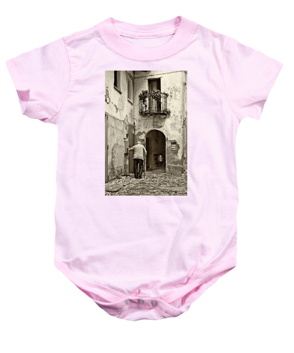 Arcumeggia Baby Onesie featuring the photograph Toward home by Roberto Pagani