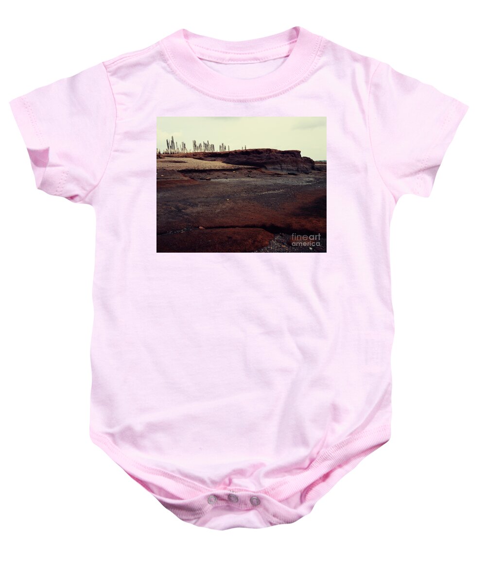 Landscape Baby Onesie featuring the photograph From the Sea by RicharD Murphy