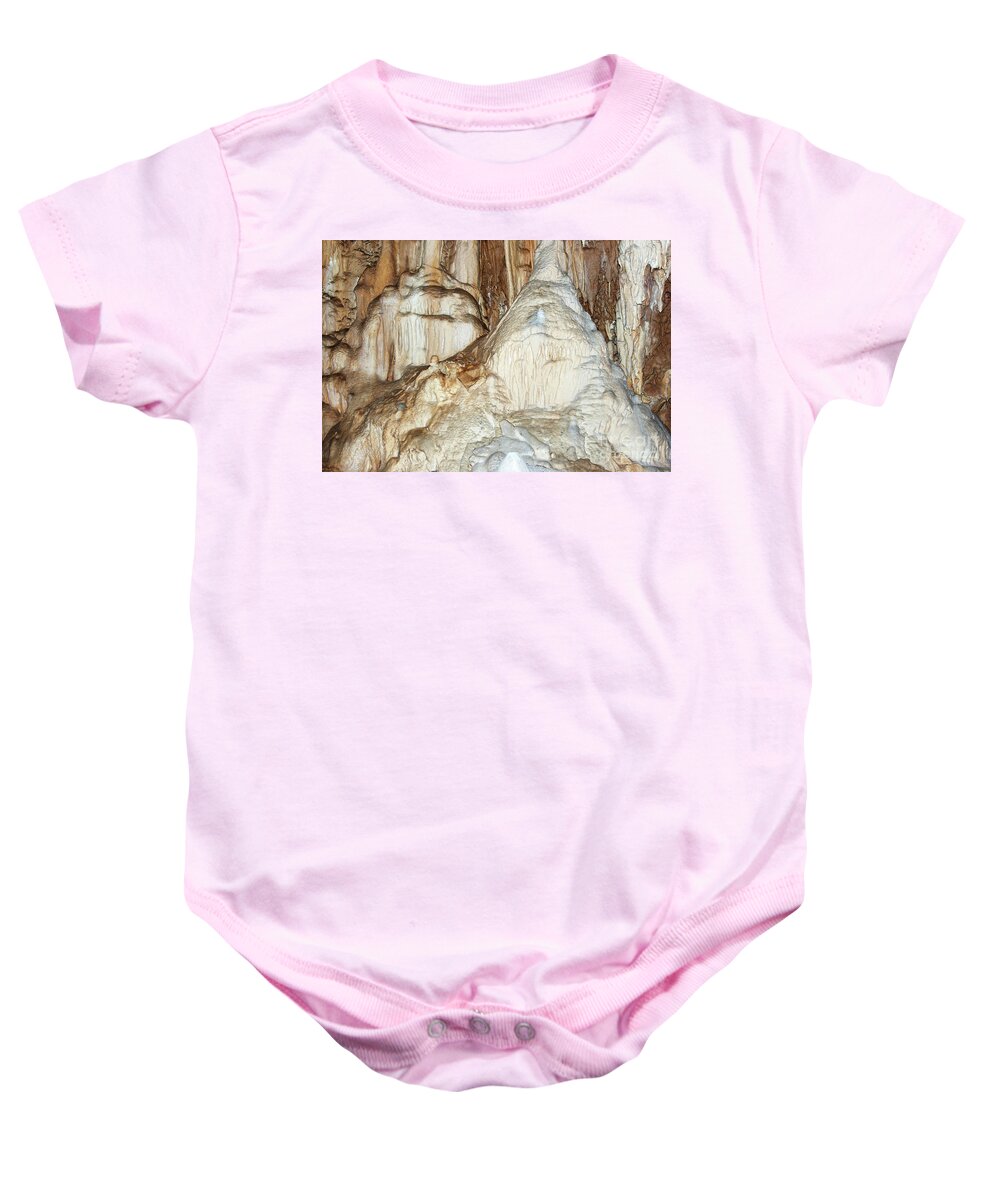 Cave Baby Onesie featuring the photograph Stalactite cave #1 by Michal Boubin