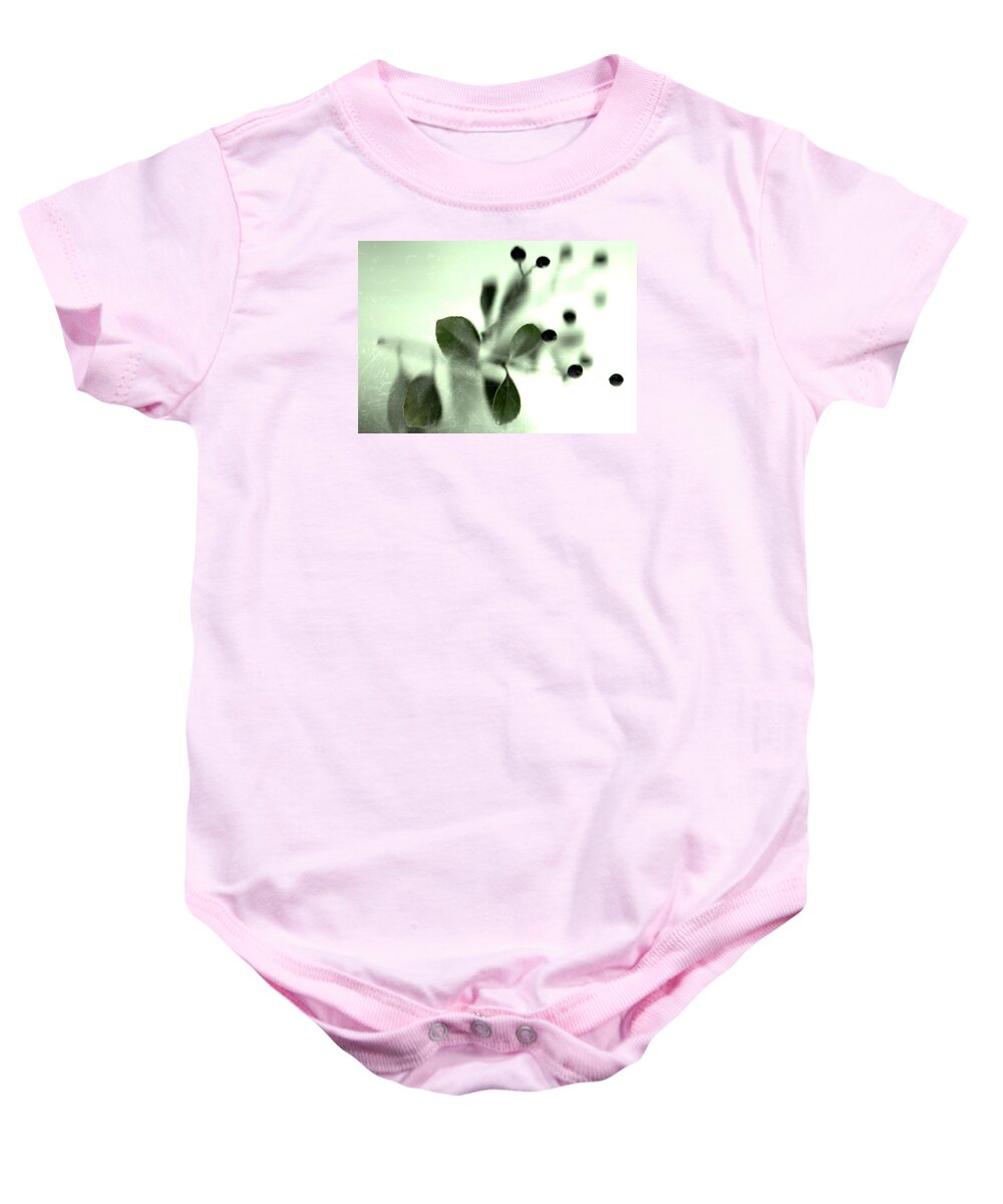 Leaves Baby Onesie featuring the photograph Touch #1 by Mark Ross