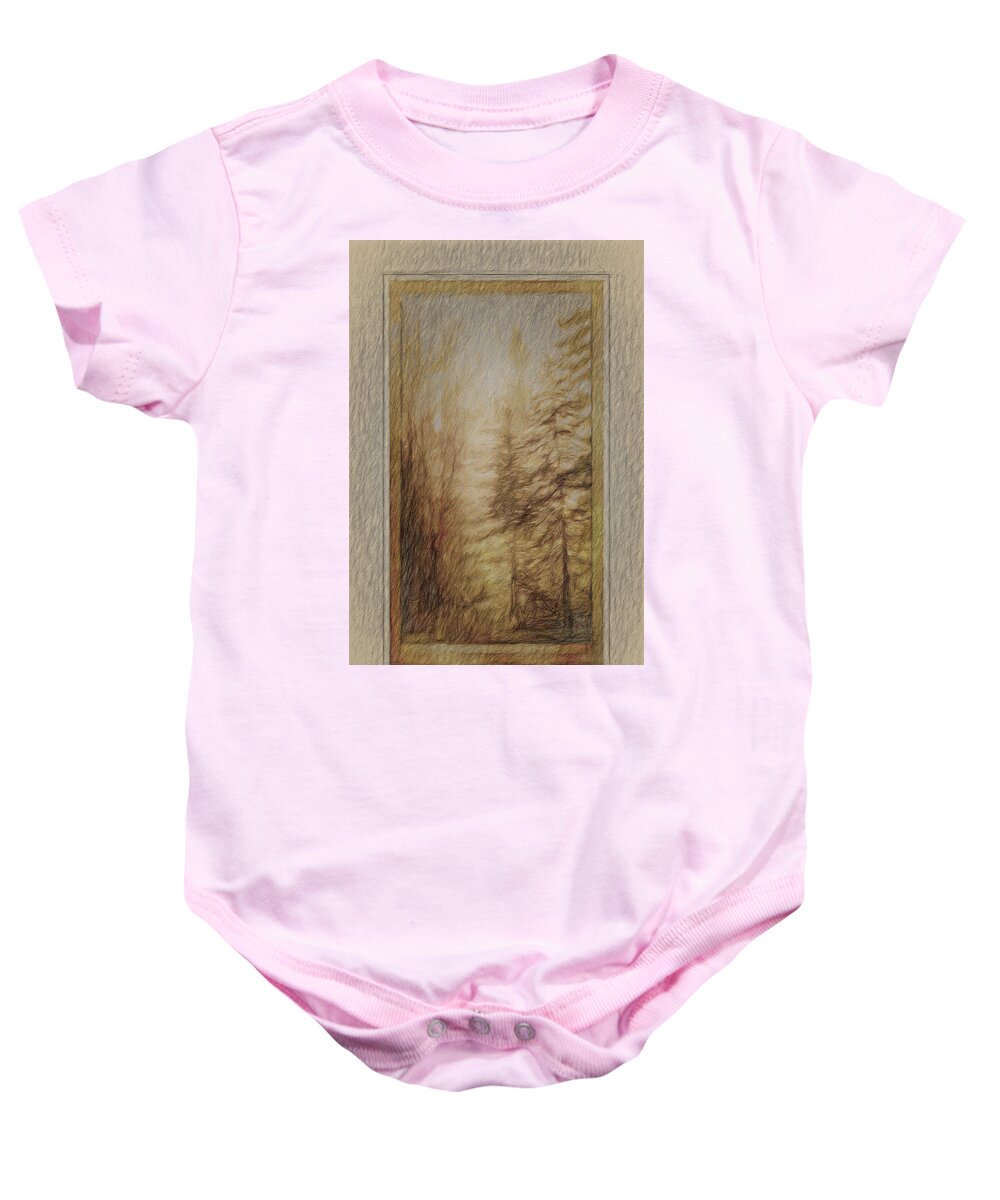 Trees Baby Onesie featuring the photograph Trees #1 by Phyllis Meinke