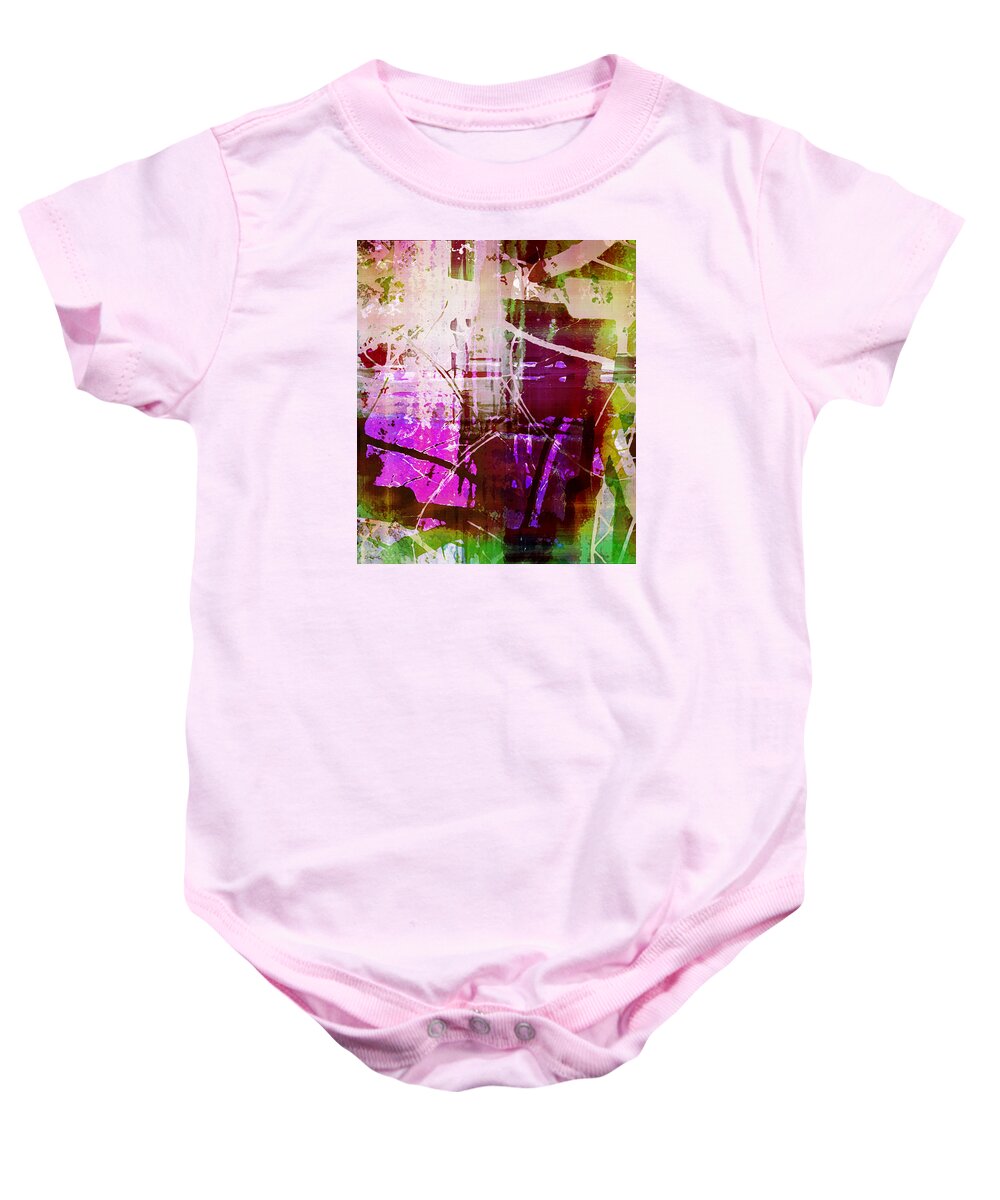 Abstract Tree Baby Onesie featuring the photograph Branching Out by Shawna Rowe