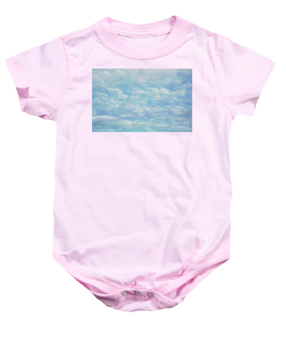 Photography Baby Onesie featuring the photograph Clouding Up by Kathie Chicoine