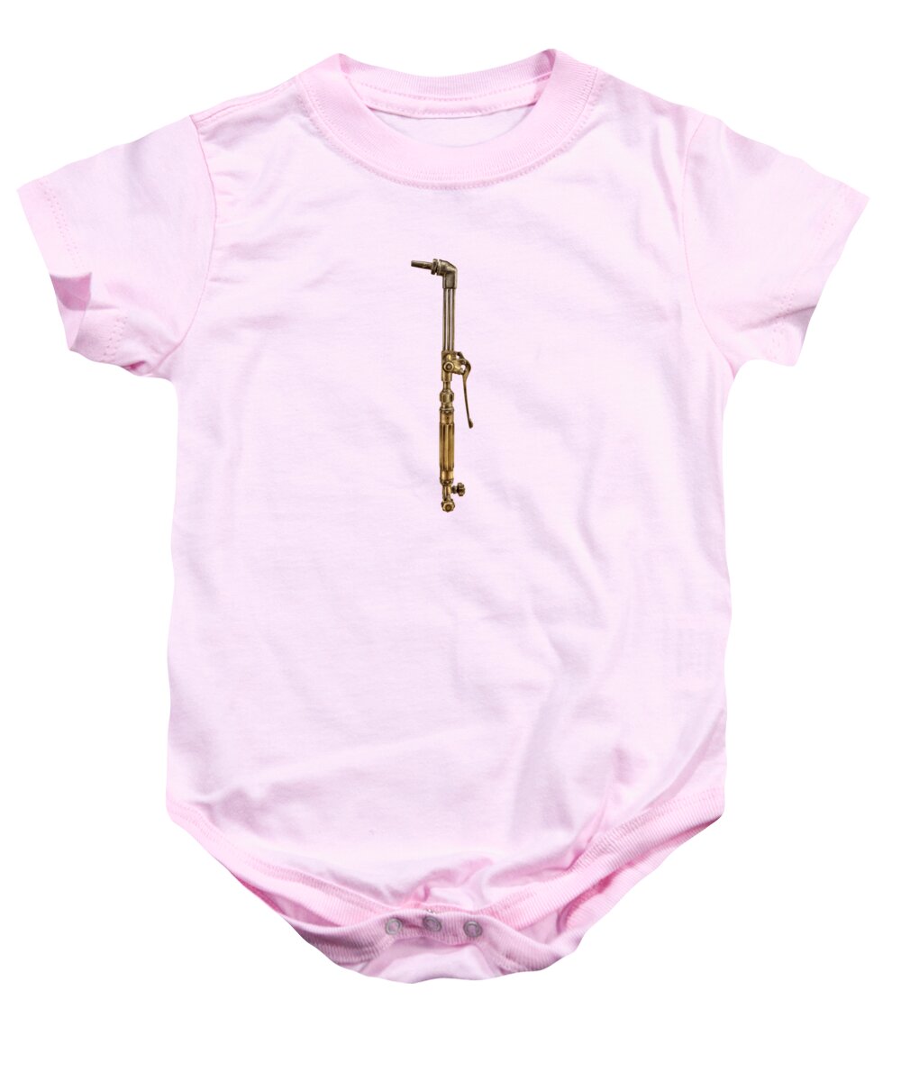 Bottle Baby Onesie featuring the photograph Cutting Torch by YoPedro