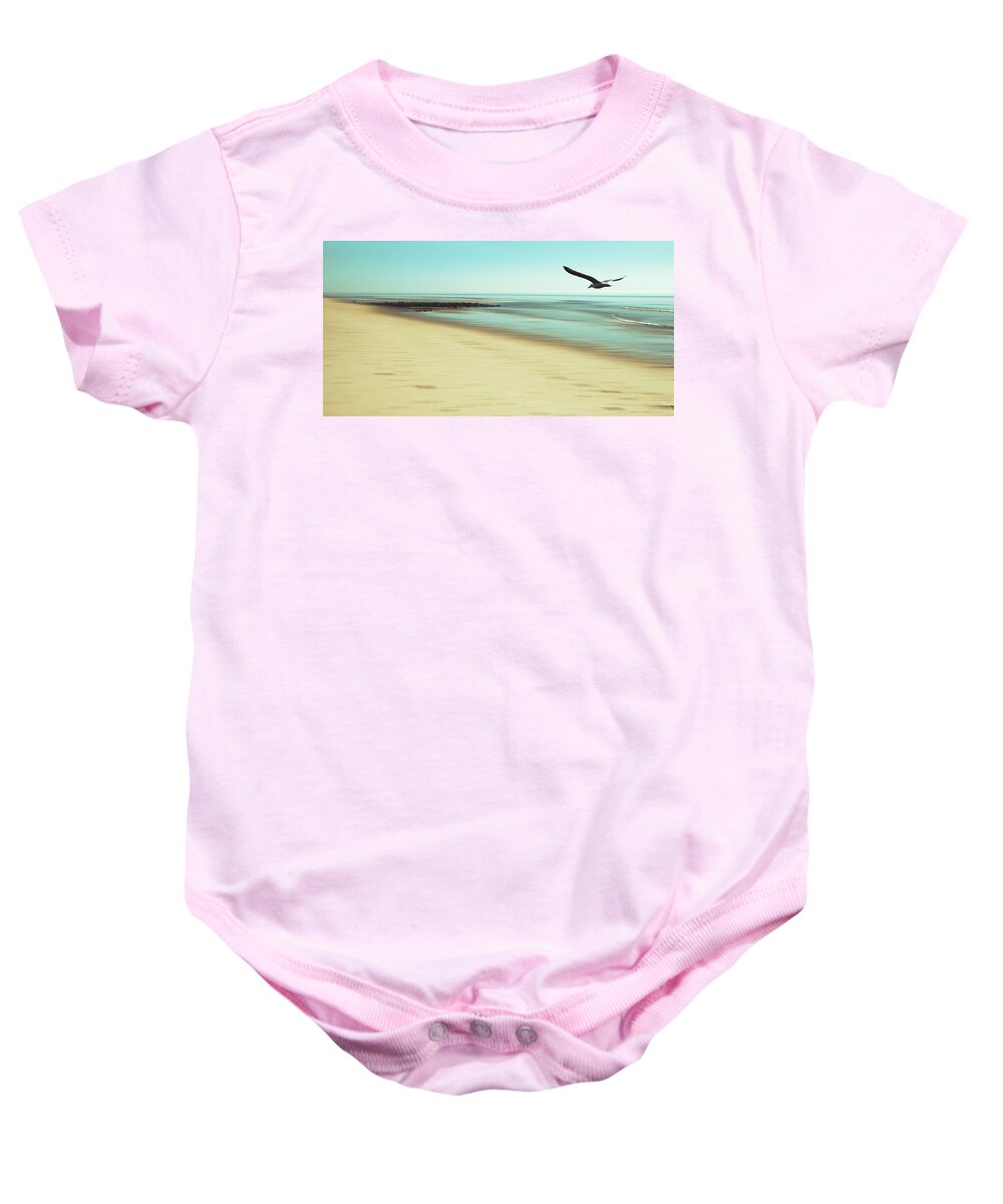 Seagull Baby Onesie featuring the photograph Desire by Hannes Cmarits