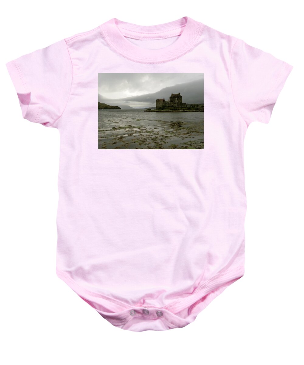 Scotland Baby Onesie featuring the photograph Eilean Donan Castle by Azthet Photography