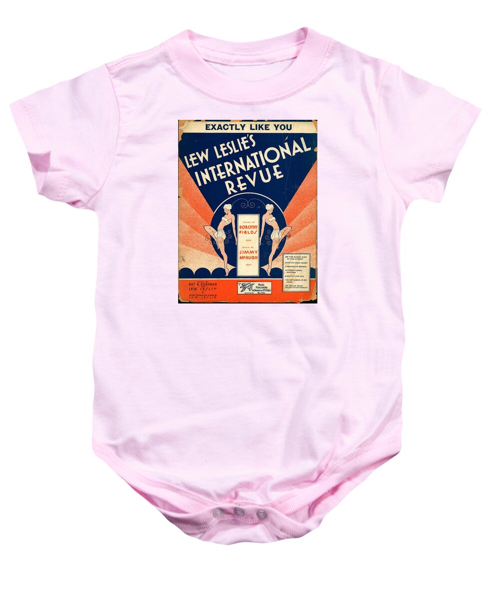 Music Baby Onesie featuring the photograph Exactly Like You by Robert Nickologianis