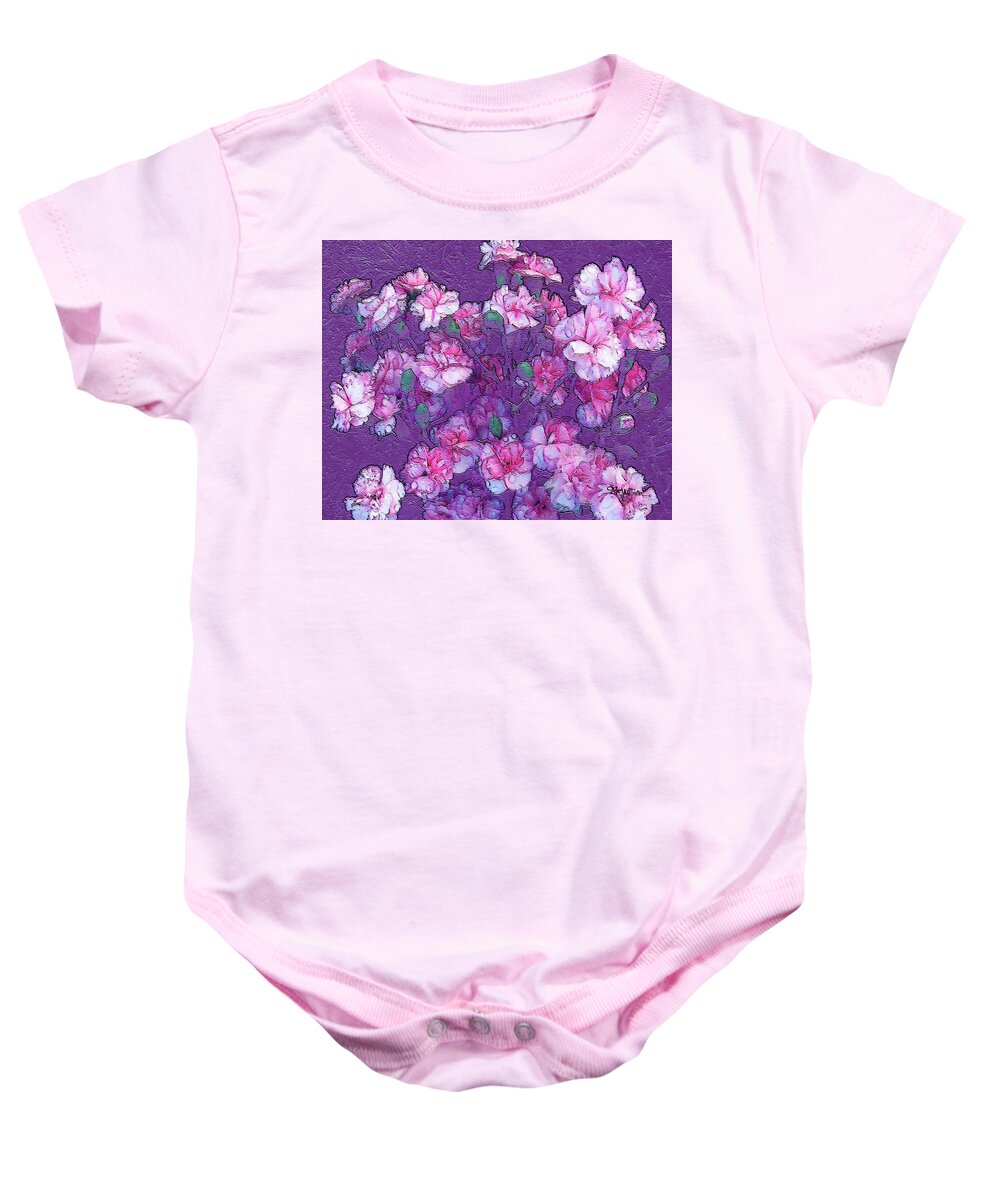 Flowers Baby Onesie featuring the photograph Flowers #063 by Barbara Tristan