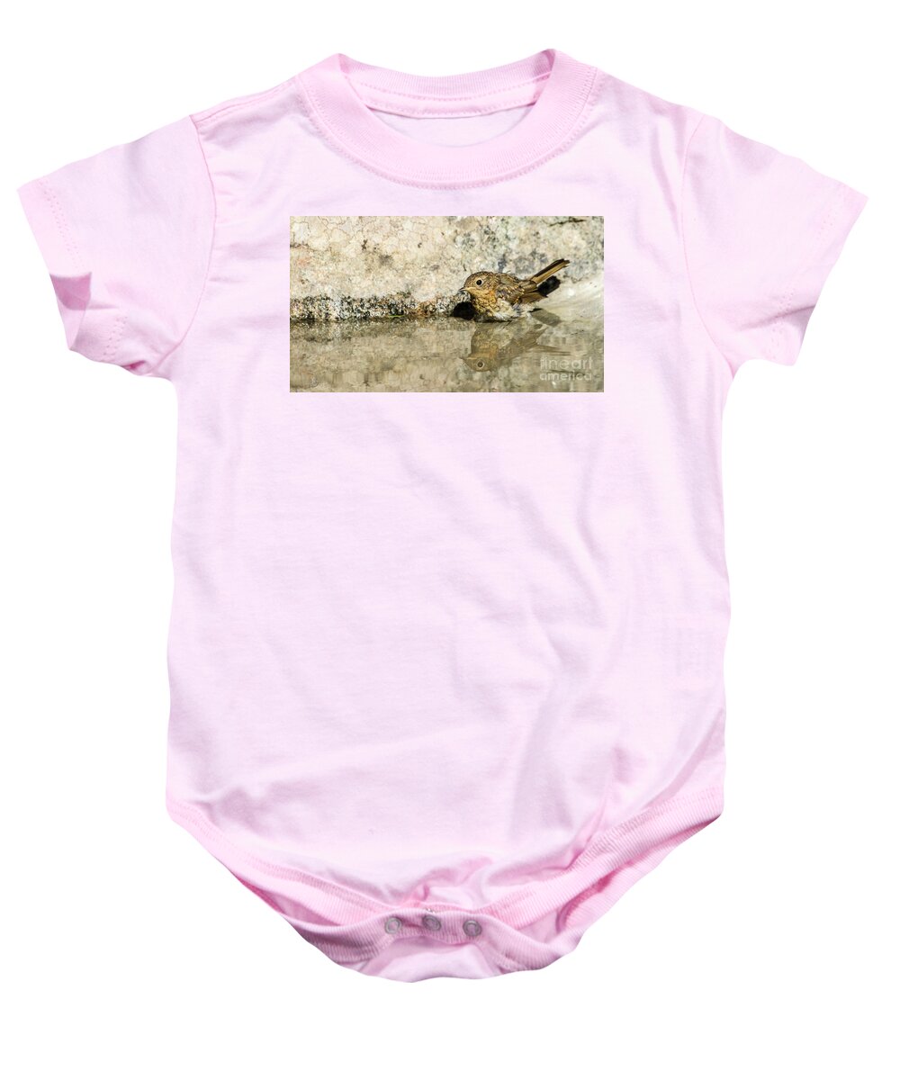 Glassy Baby Onesie featuring the photograph Glassy by Torbjorn Swenelius