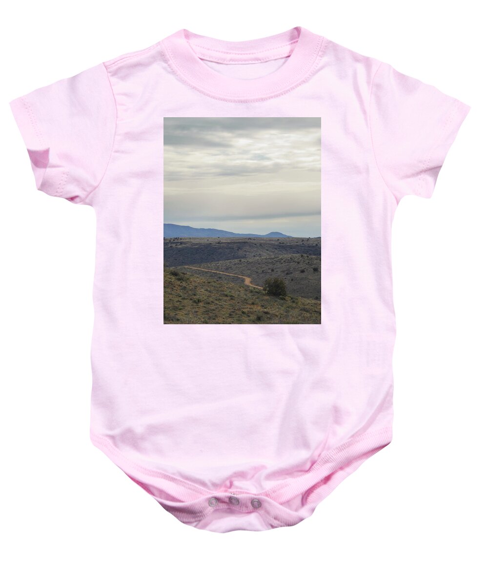 Agua Fria Baby Onesie featuring the photograph Hidden Highway by Gordon Beck