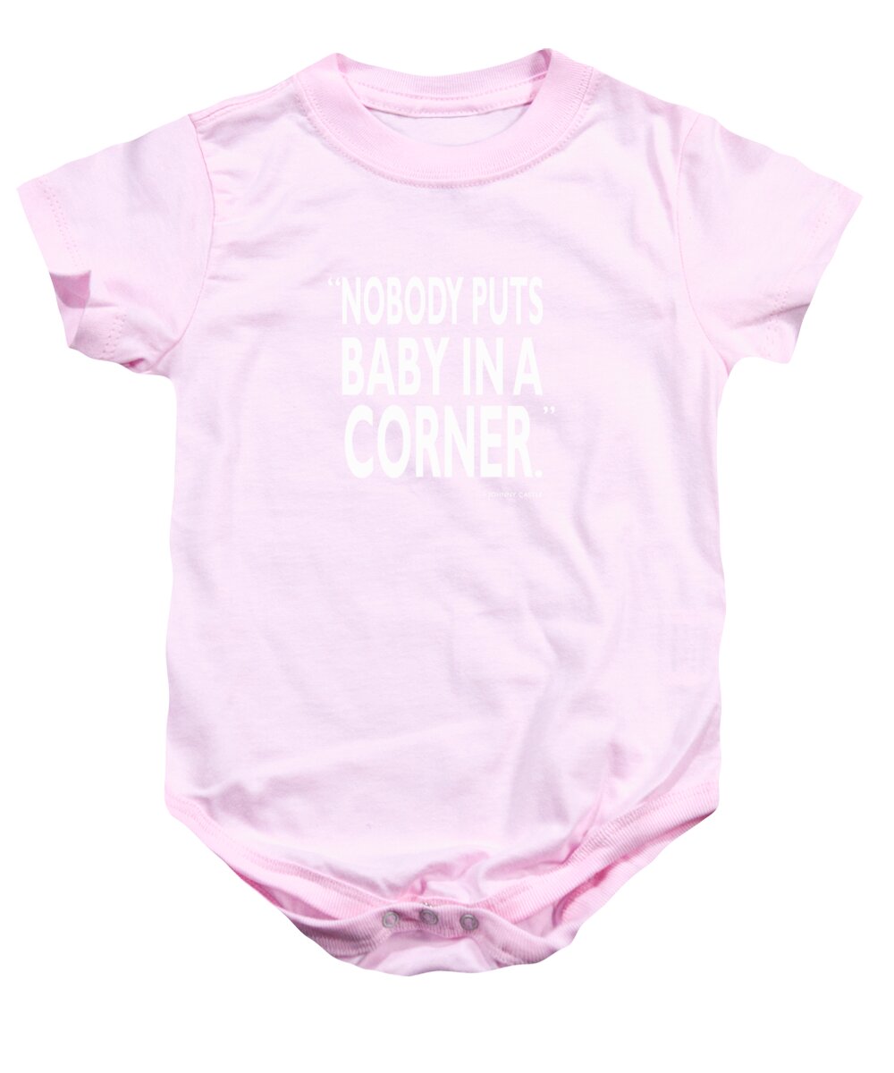 Dirty Dancing Baby Onesie featuring the photograph In A Corner by Mark Rogan