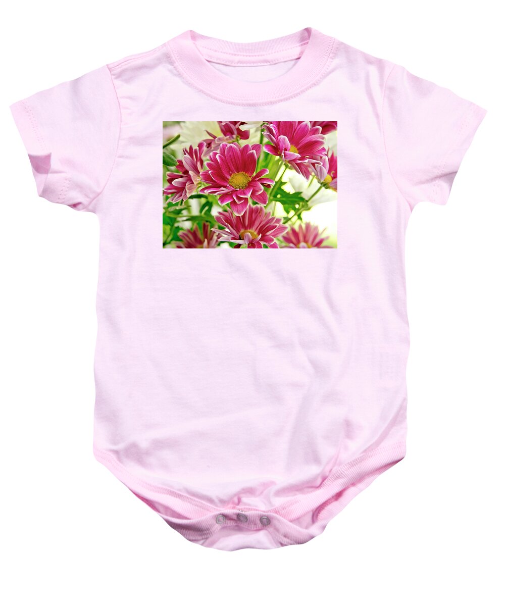 Daisy-like Baby Onesie featuring the photograph Just daintiness. by Elena Perelman