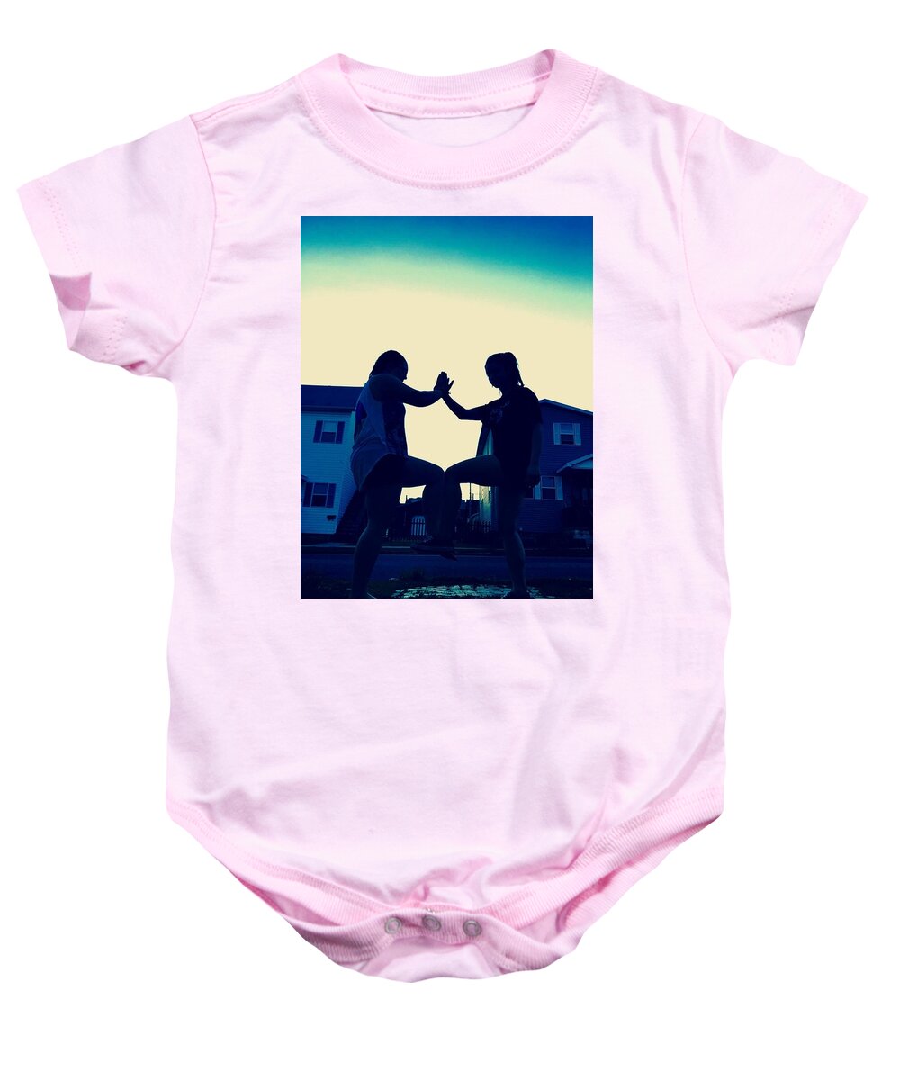 Blue Baby Onesie featuring the photograph Light by Christin Rivas