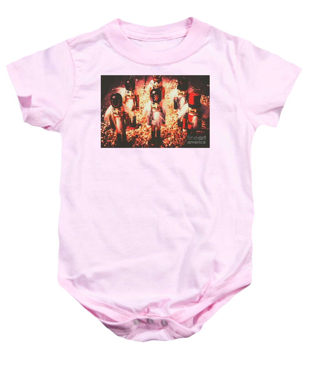 Soldiers Baby Onesie featuring the photograph Marching In tradition by Jorgo Photography