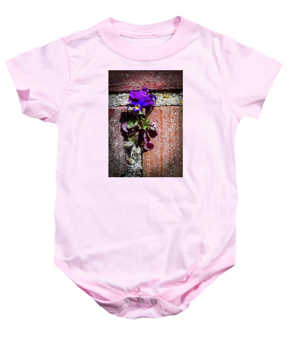 Miracles Baby Onesie featuring the photograph Miracle Of Wonder by Karen Wiles