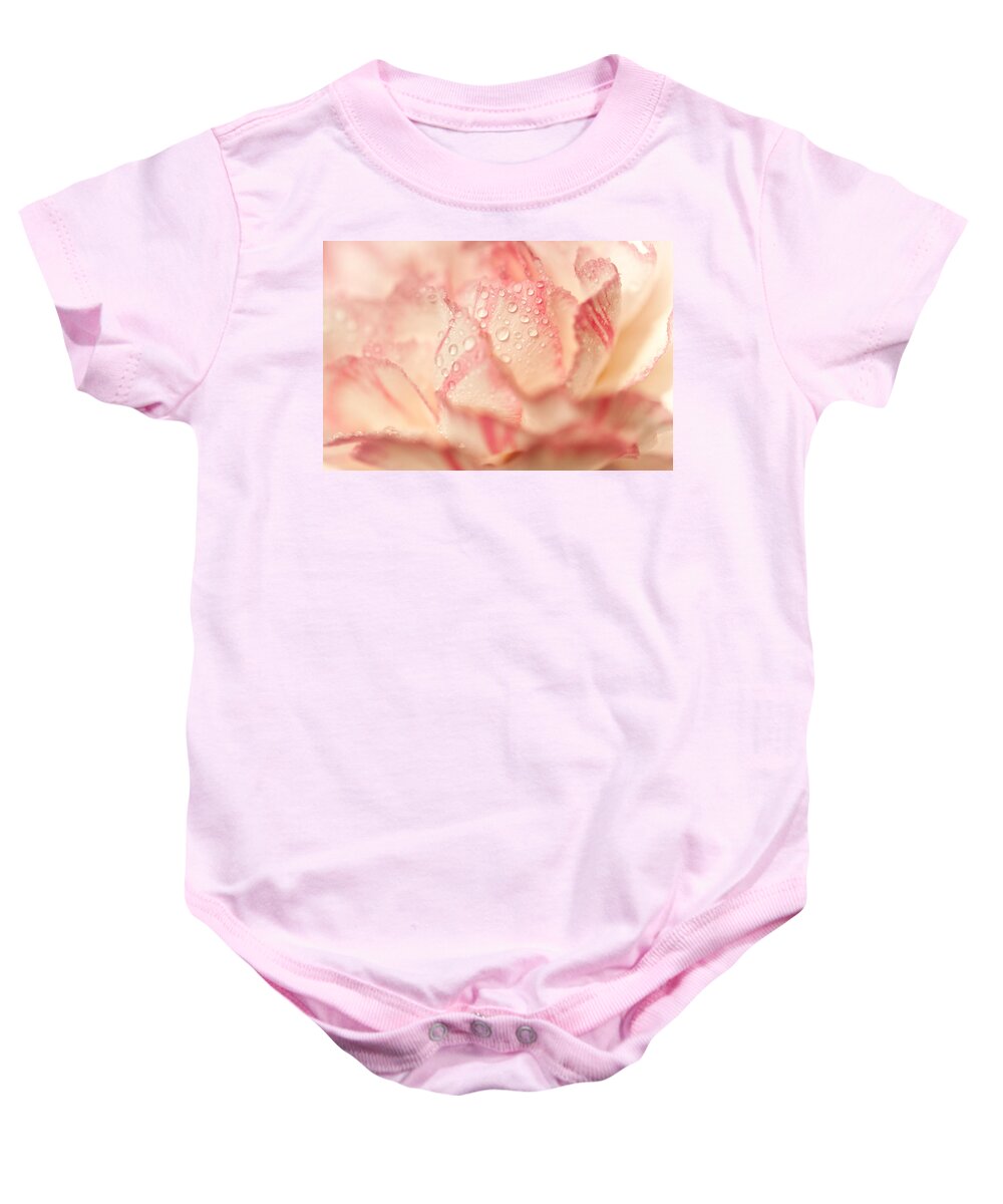 Jenny Rainbow Fine Art Photography Baby Onesie featuring the photograph Morning Freshness. Natural Watercolor. Touch of Japanese Style by Jenny Rainbow