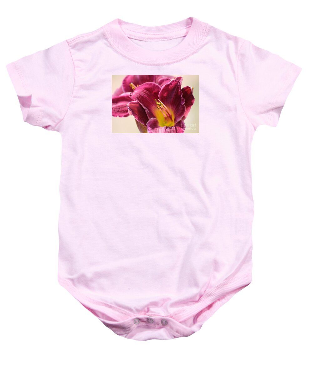Pink Baby Onesie featuring the photograph Nature's Beauty 123 by Deena Withycombe